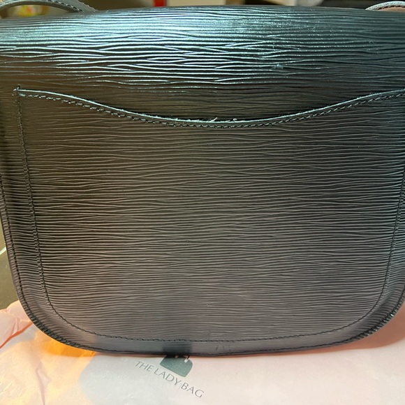 LOUIS VUITTON Saint Cloud GM Crossbody Bag Black EUC - Picture 4 of 6